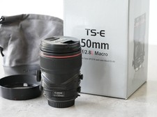 Canon TS-E 50mm f/2.8L Macro Tilt-Shift Serviced and Calibrated By Canon UK