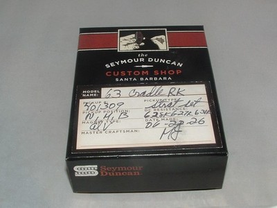 Seymour Duncan 63 Joe Bonamassa Cradle Rock Set   New with Warranty