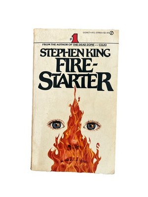 Firestarter Stephen King Mass Market Paperback From Hell Signet Horror Book Used