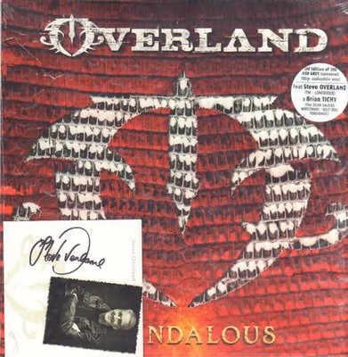 LP Steve Overland Scandalous LIMITED EDITION, ASH GREY + NUMBERED NEW OVP