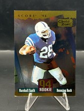 1994 Marshall Faulk Score Gold Zone Rookie Redemption #3 Extremely Rare (RC)
