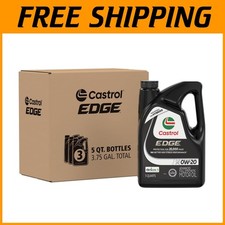 EDGE 0W-20 Full Synthetic Motor Oil, 3-Pack, 5Qt 130.31 per gallon