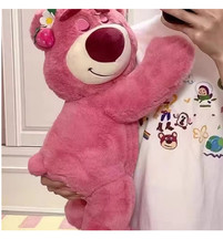 Toy Story Lotso Cute Bear Strawberry Sofa Plush Pillow Stuffed valentine 30cm