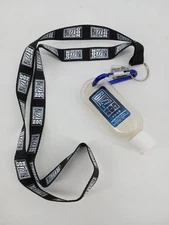 Blizzard BlizzCon Logo Lanyard w Blue Metal Clamp & Hand Sanitizer Bottle