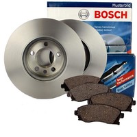 Bosch Bremsscheiben Ø239Mm + BeläGe Hinten FüR Honda Jazz 2 CRX-3 Civic 5 6