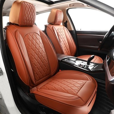 MIROZO Seat Covers Full Set,Waterproof Seat Covers Leather Seat Cover Univers...