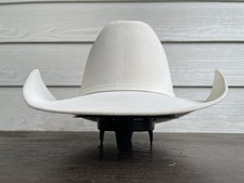 15X Beaver Felt Rugged 7 1/8 Resistol Vintage Western Cowboy Hat Rodeo RanchHand