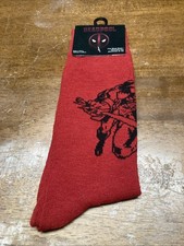 DEADPOOL Socks, Size 6-12 NWT