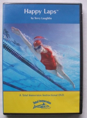 Happy Laps ~ A Total Immersion Instructional Swimming DVD by Terry Laughlin NEW