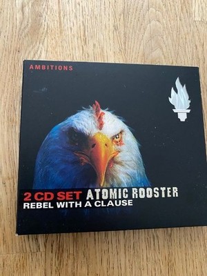ATOMIC ROOSTER - REBEL WITH A CLAUSE - E.U - 1995  - EAGLE ROCK  - 2 CD