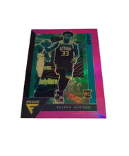 2020-21 Panini Flux Basketball Utah Jazz Rookie Pink Prizm Elijah Hughes #249 NM