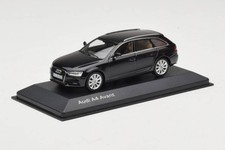 Modellino auto Minichamps 1/43 Audi A4 B8 Avant 2012 nero pressofuso nuovo