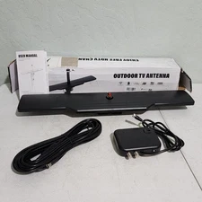 2025 Digital HD TV Antenna Outdoor 1600+ Miles Long Ranges, Directional 360 READ