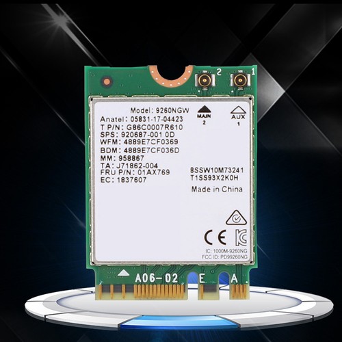 Für 9260 + 2Db Antenne 1 73 Gbps Nic Laptop Notebook 2 4G/5G Netzwerk KUI - Bild 2 von 7