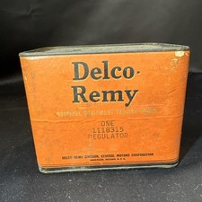 Delco Remy 1118315 6 Volt Nos Voltage Regulator 1935-1938 Buick Olds Pontiac Delco Remy 1118315 6 Volt Nos Voltage Regulator 1935-1938 Buick Olds Pontiac