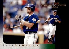 1997 Pinnacle X-Press Jeff Cirillo Milwaukee Brewers #48 16981