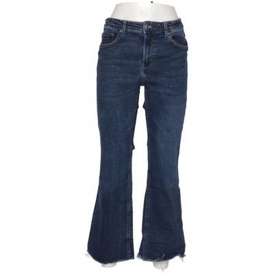 Mango, Jeans, Größe: 38, Blau, Baumwolle/Elasthan, Einfarbig, Denim, Damen #psd