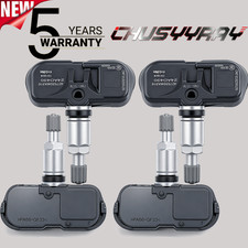4 Tire Pressure Sensor Tpms For 08-2012 Honda Accord Alloy Wheels