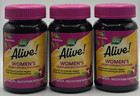 3PK Nature's Way Alive Womens Complete Multivitamin ~ 50 TABLETS EACH ~ 1/26+