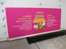 Baskin Robbins ice cream 1984 store flavor sign IRISH CREAM leprechaun March