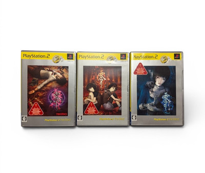 Fatal Frame Zero 1 2 3 Set Crimson Butterfly PS2 PlayStation 2 Japan Spiele