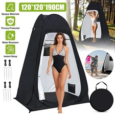 Shower Tent Portable Privacy Tent Versatile Blackout Design for Camping Beach
