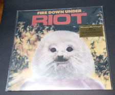 RIOT LP FIRE DOWN UNDER NUMBERED RED VINYL - NEW & SEALED