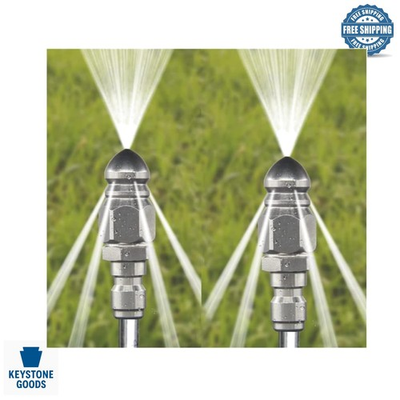 #ad #ad 2 Pack Stainless Steel Pressure Washer Sewer Jetter Nozzles for High Pressure... $26.67