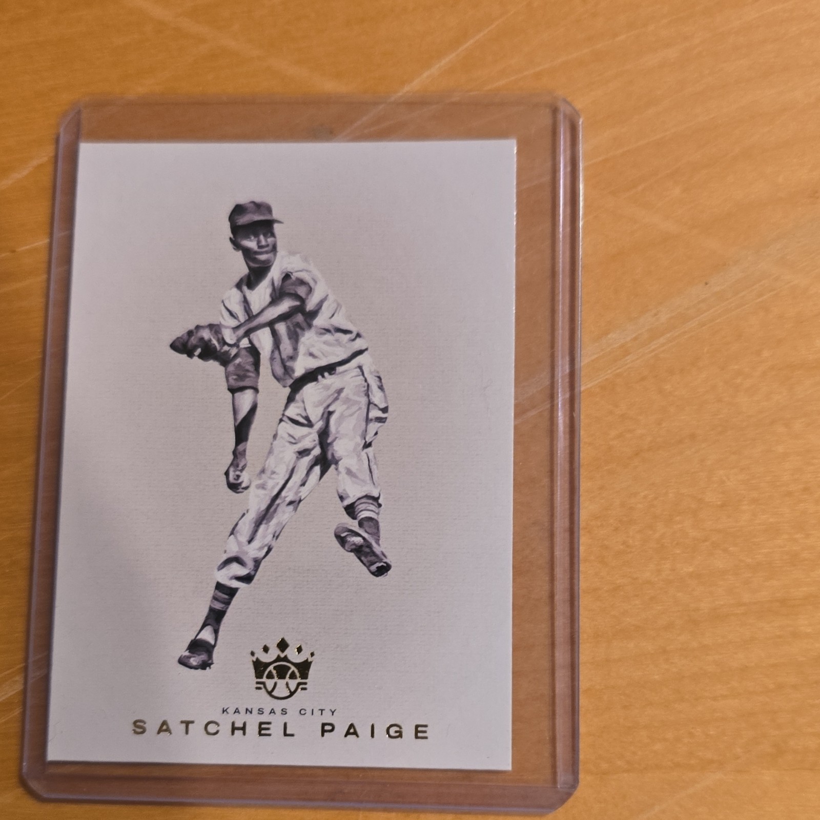 Panini Diamond Kings 2022 Satchel Paige Blank Slate BL-2 Kansas City Cleveland