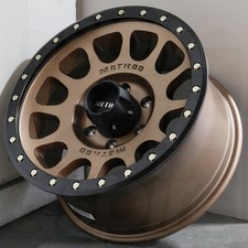 17x8.5 Bronze Wheels Method Mr305 Nv 5x55x127 0 Set Of 4 94