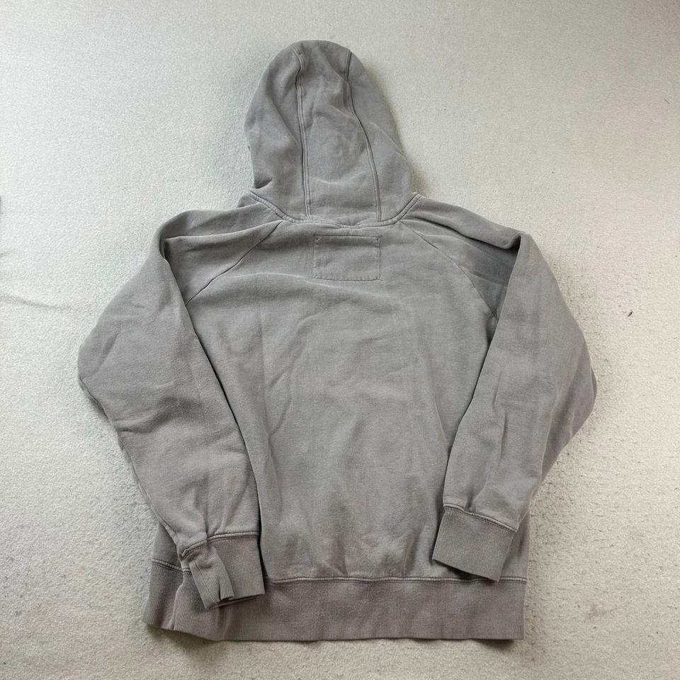 Cabelas Sudadera con Capucha Mujer Grande Gris Grueso Bordado Pullover Foto 4 de 4