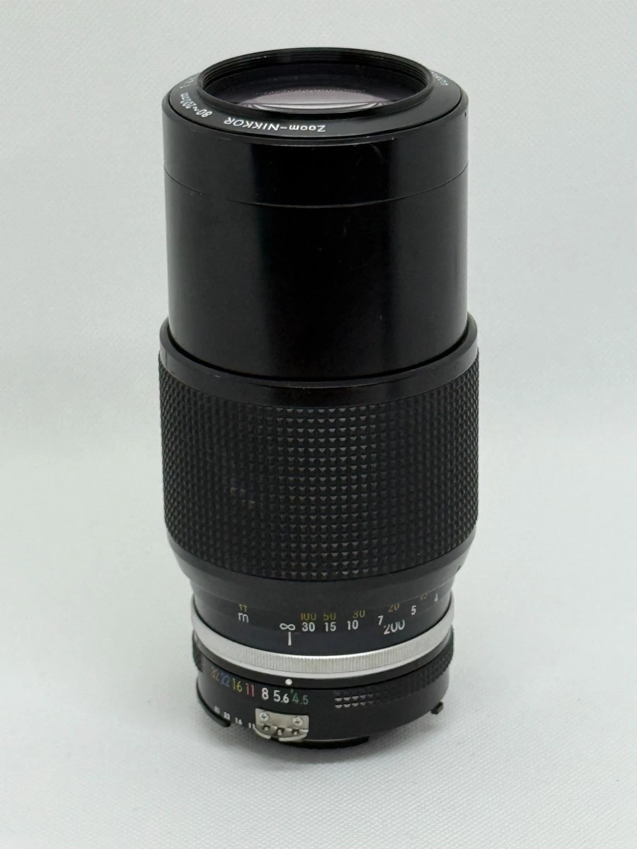 Nikon Zoom-NIKKOR f/4.5 Camera Lenses 80-200mm Focal for sale | eBay