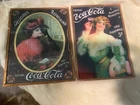 Coca-Cola Vintage Tin Advertisement 1907 Calendar and Victorian Girl
