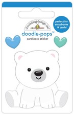 Doodlebug Doodle-Pops 3D Sticker-Beary Loveable
