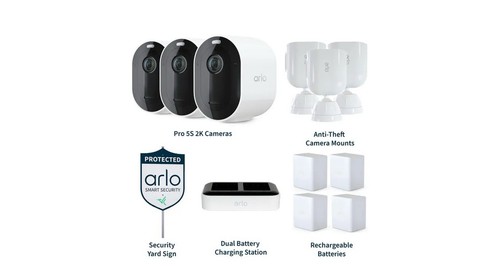 Arlo Pro 5S 2K Spotlight Camera – 3 Pack – White – Factory Sealed – - Picture 14 of 14