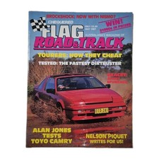 Chequered Flag Road & Track Vintage Magazine May 1987 Peter Brock