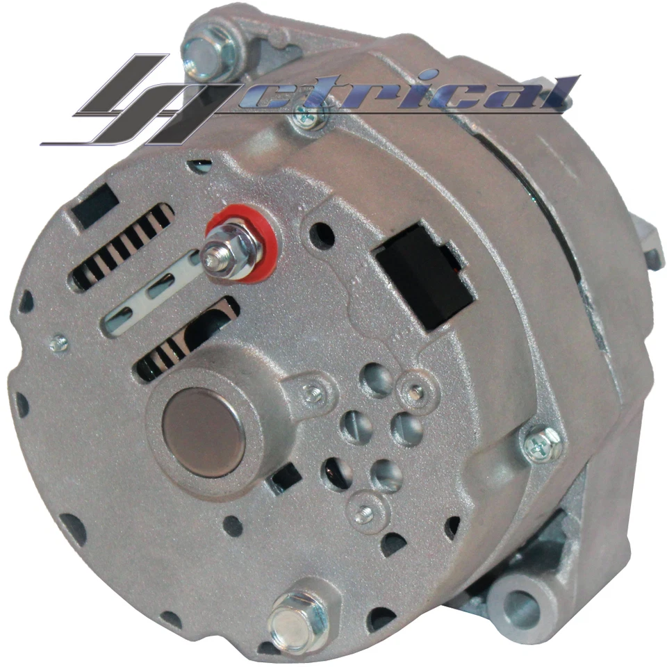 NOVO ALTERNADOR PARA GM CHEVY, HOTROD, TRÊS 3 FIOS (posição de plugue de 9 horas) 110AMP - Imagem 2 de 2