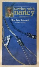 Sewing with Nancy - Best Foot Forward VHS 1996**Buy 2 Get 1 Free**
