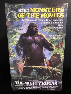 MOEBIUS 659 MIGHTY KOGAR-MONSTERS OF THE MOVIES MODEL KIT-NIB-1/12 SCALE