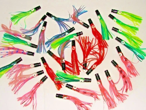 6 Pack Saltewater Fishing Lures Mahi,ONO,Tuna,Marlin,Dorado,Wahoo Jet Lures Lot