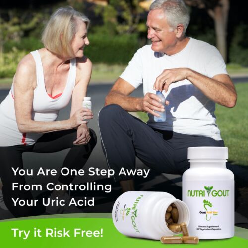 2 Bottles NutriGout Uric Acid Lowering and Gout Supplement from GoutandYou.com - Picture 4 of 10