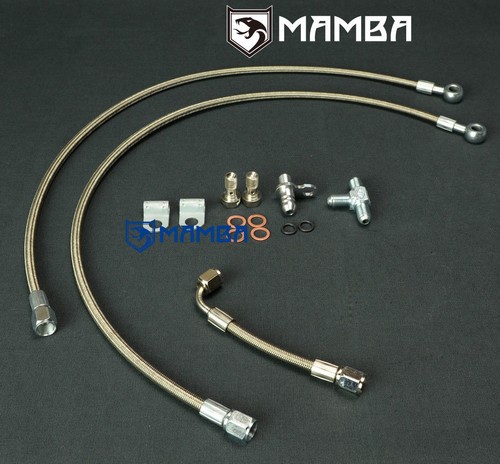 MAMBA Range Rover Sport L320 TDV8 3.6L Diesel BV39 Twin turbo oil feed line hose - Picture 2 of 6