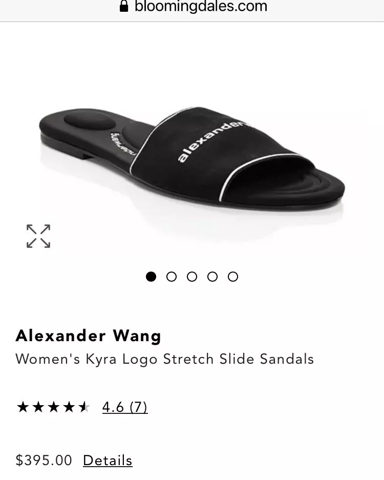 Alexander wang slipper sales