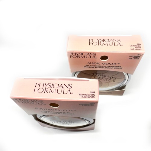 Set of 2 :PHYSICIANS FORMULA multi-coloredPowder Palette + Magic Mosaic Bronzer - Picture 5 of 13