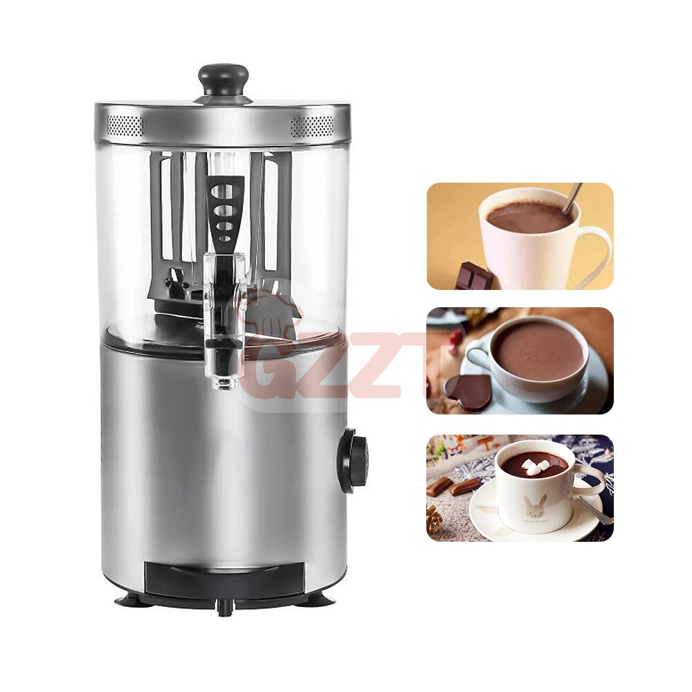 3/5L Hot Chocolate Dispenser Machine Hot Cocoa Maker W/ Stirring Paddle  110-240V