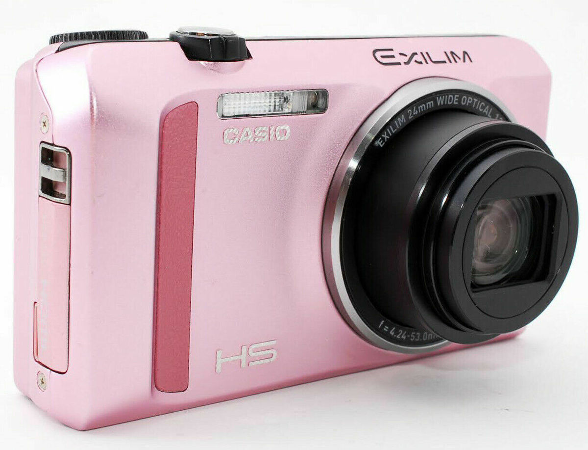 Casio Exilim EX-ZR400 ZR400 digital camera W. 12.5x Zoom Lens Pink