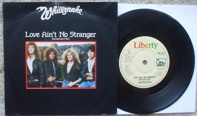 Whitesnake - Love Ain't No Stranger / Slow An Easy - EX- UK 45 + PS