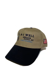 NEW OTTO Vintage Embroidered A-1 WELL Services Supply Inc. Adjustable Hat