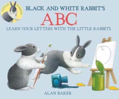 Black and White Rabbit's ABC by Alan Baker: Used