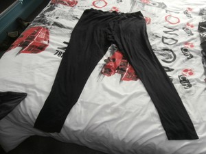 LEGGING NOIR GDE TAILLE 54/56 KIABI POLYAMIDE + ELASTHANE TBE | eBay